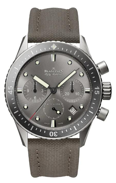 Review Blancpain Fifty Fathoms Bathyscaphe Chronographe Flyback Replica Watch 5200-1210-G52A